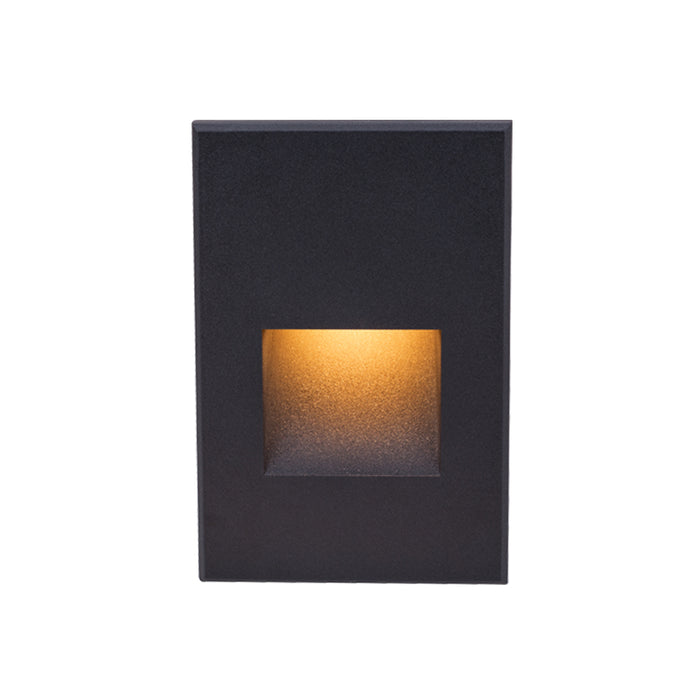 W.A.C. Lighting - WL-LED200-AM-BK - LED Step and Wall Light - Ledme Step And Wall Lights - Black on Aluminum