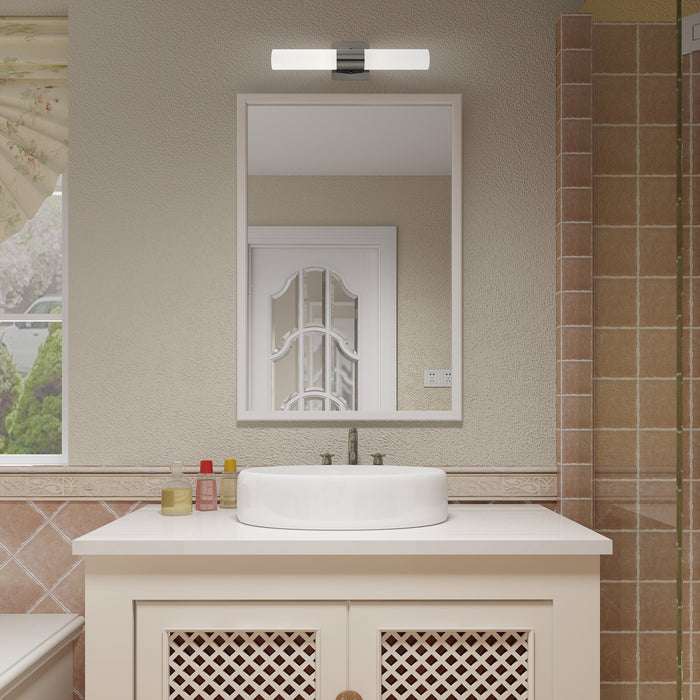 Two Light Bath Vanity from the Aero collection in Black Chrome finish