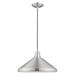 Livex Lighting - 41179-66 - One Light Mini Pendant - Metal Shade Mini Pendants - Brushed Aluminum