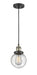 Innovations - 201C-BAB-G204-6-LED - LED Mini Pendant - Franklin Restoration - Black Antique Brass