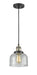 Innovations - 201C-BAB-G74-LED - LED Mini Pendant - Franklin Restoration - Black Antique Brass