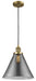 Innovations - 201C-BB-G43-L - One Light Mini Pendant - Franklin Restoration - Brushed Brass