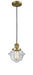 Innovations - 201C-BB-G532 - One Light Mini Pendant - Franklin Restoration - Brushed Brass