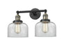 Innovations - 208-BAB-G72-LED - LED Bath Vanity - Franklin Restoration - Black Antique Brass