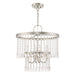 Livex Lighting - 51064-91 - Four Light Pendant - Elizabeth - Brushed Nickel