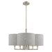 Livex Lighting - 51365-91 - Six Light Chandelier - Kalmar - Brushed Nickel