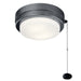 Kichler - 338629WSP - LED Fan Light Kit - Arkwet Climates - Weathered Steel Powder Coat