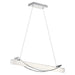 Kichler - 84125 - LED Linear Pendant - Rowan - Chrome