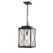 Millennium - 2615-PBZ - One Light Outdoor Hanging Lantern - Robinson - Powder Coat Bronze