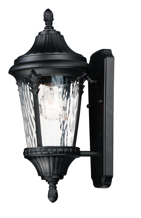 Maxim - 3053WGBK - One Light Outdoor Wall Lantern - Sentry - Black