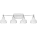 Progress Lighting - P300203-015 - Four Light Bath - Bramlett - Polished Chrome