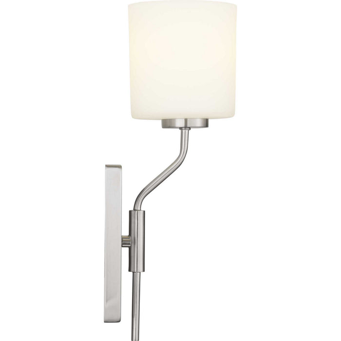 One Light Wall Bracket from the Tobin collection in Brushed Nickel finish