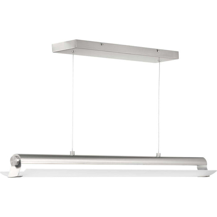 LED Linear Pendant from the Concourse LED collection in Brushed Nickel finish