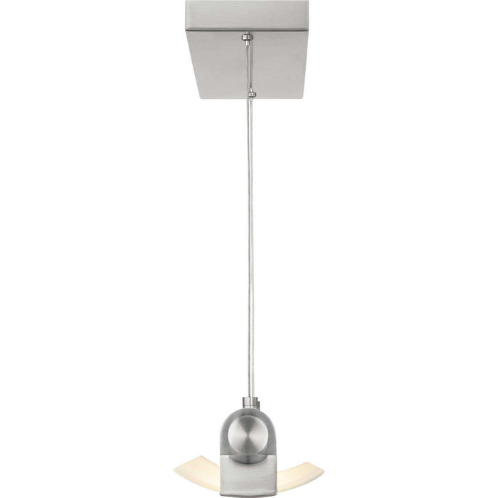 LED Linear Pendant from the Concourse LED collection in Brushed Nickel finish