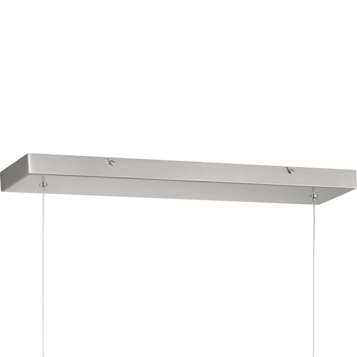 LED Linear Pendant from the Concourse LED collection in Brushed Nickel finish