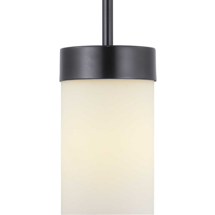 One Light Mini-Pendant from the Elevate collection in Black finish