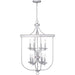 Progress Lighting - P500158-141 - Eight Light Foyer Pendant - Gulliver - Galvanized Finish