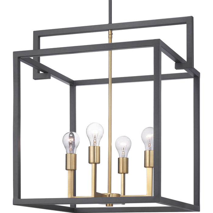 Four Light Pendant from the Blakely collection in Graphite finish