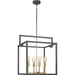 Progress Lighting - P500168-143 - Four Light Pendant - Blakely - Graphite