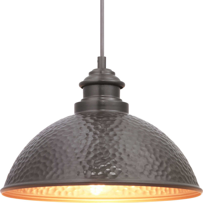 One Light Hanging Lantern from the Englewood collection in Antique Bronze finish