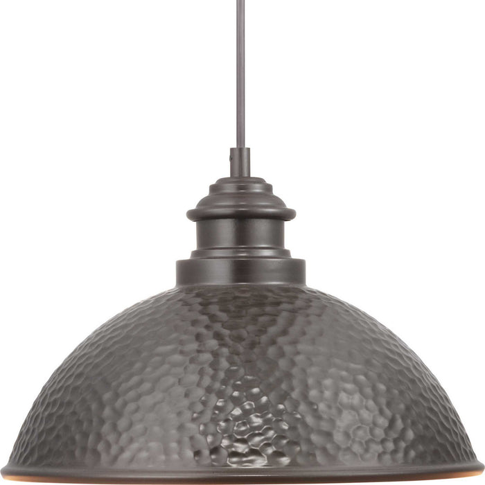 One Light Hanging Lantern from the Englewood collection in Antique Bronze finish