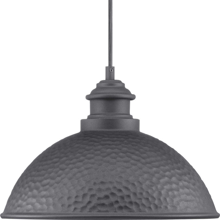 One Light Hanging Lantern from the Englewood collection in Black finish