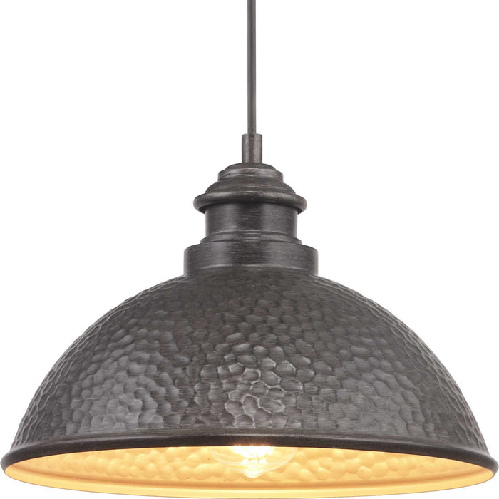 One Light Hanging Lantern from the Englewood collection in Antique Pewter finish
