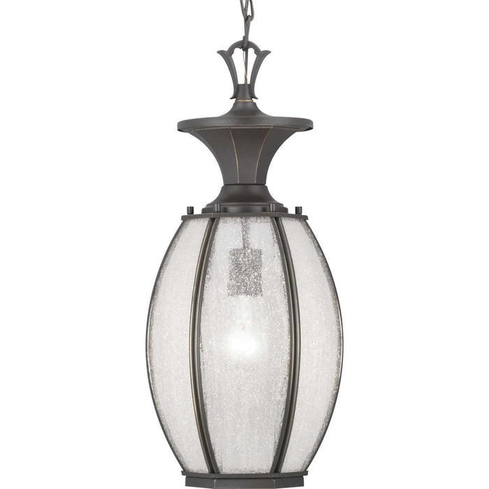 One Light Hanging Lantern from the River Place collection in Antique Bronze finish