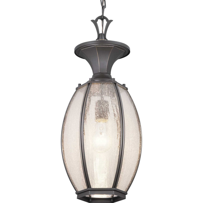 One Light Hanging Lantern from the River Place collection in Antique Bronze finish