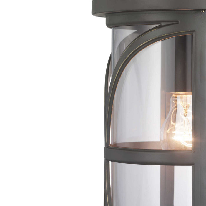 One Light Hanging Lantern from the Morrison collection in Antique Bronze finish