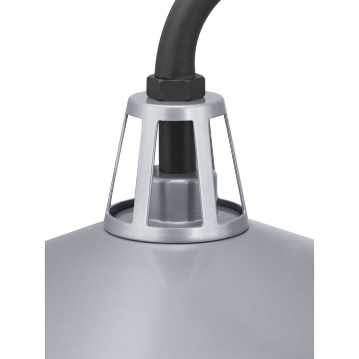 One Light Wall Lantern from the Cedar Springs collection in Metallic Gray finish
