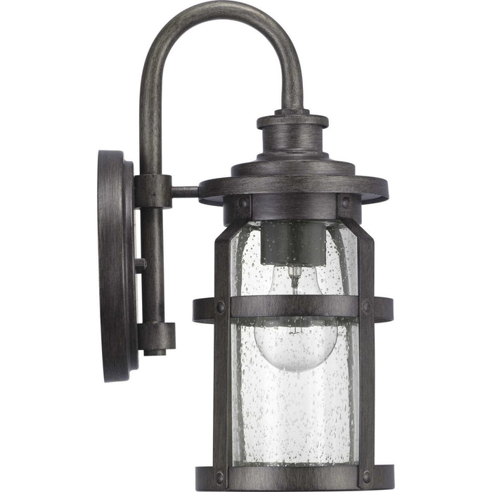 One Light Wall Lantern from the Haslett collection in Antique Pewter finish