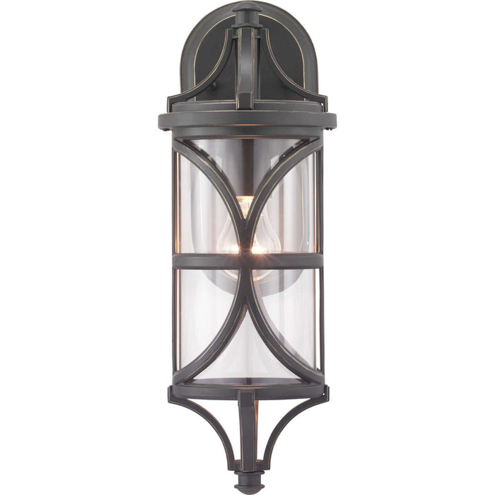One Light Wall Lantern from the Morrison collection in Antique Bronze finish