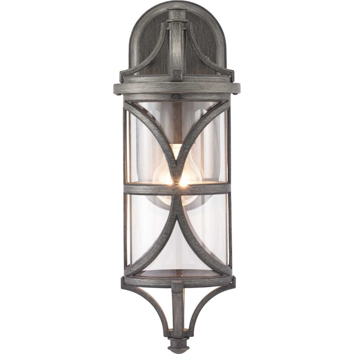 One Light Wall Lantern from the Morrison collection in Antique Pewter finish