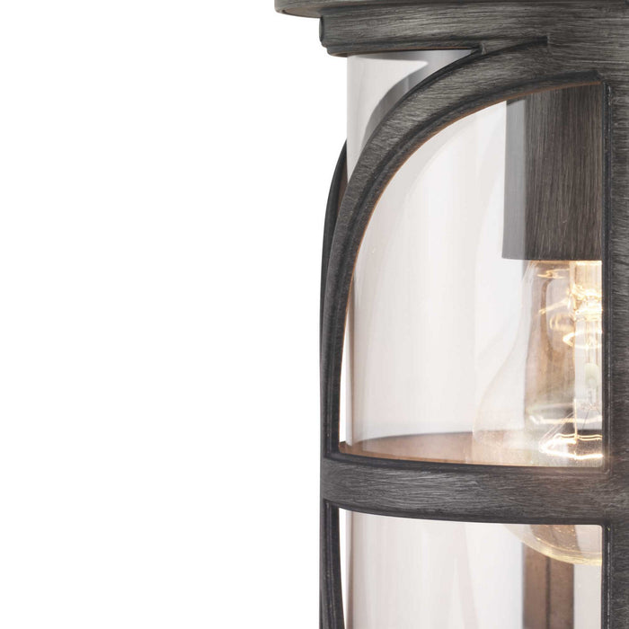 One Light Wall Lantern from the Morrison collection in Antique Pewter finish