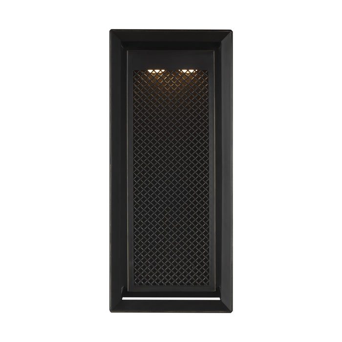 LED Outdoor Wall Sconce from the Milton collection in Antique Bronze finish