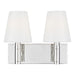 Generation Lighting - TV1022PN - Two Light Vanity - Beckham Classic - Polished Nickel