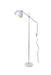 Elegant Lighting - LD4068F30C - One Light Floor Lamp - Aperture - Chrome And White