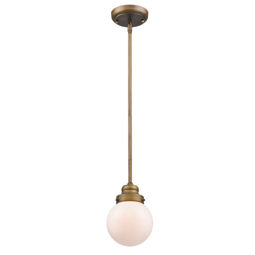 Acclaim Lighting - IN21220RB - One Light Pendant - Portsmith - Raw Brass