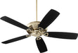 Quorum - 40625-80 - 62``Ceiling Fan - Alto - Aged Brass