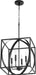 Quorum - 8150-4-69 - Four Light Pendant - Noir