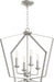 Quorum - 894-4-65 - Four Light Entry Pendant - Satin Nickel