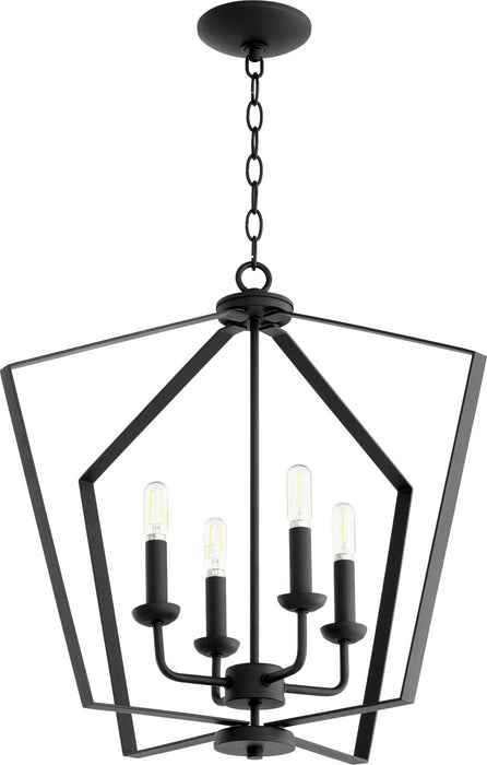 Quorum - 894-4-69 - Four Light Entry Pendant - Noir