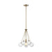 Generation Lighting - 6514301-848 - One Light Pendant - Bronzeville - Satin Bronze