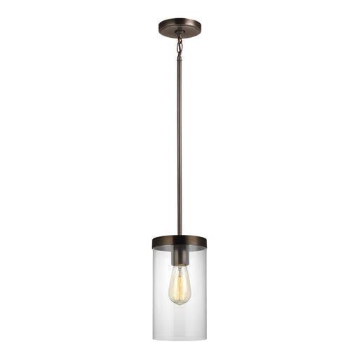 Generation Lighting - 6590301-778 - One Light Pendant - Zire - Brushed Oil Rubbed Bronze