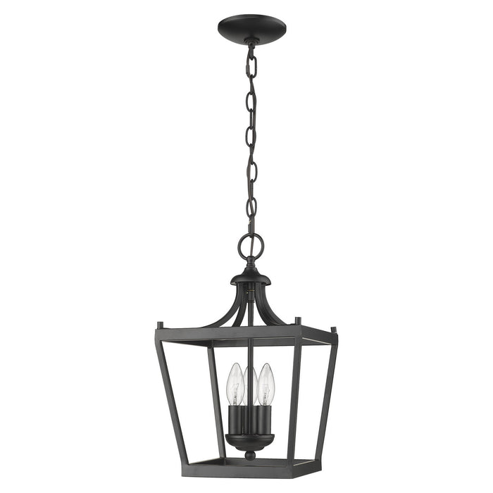 Acclaim Lighting - IN11132BK - Three Light Chandelier - Kennedy - Matte Black