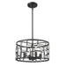 Acclaim Lighting - IN21131BK - Four Light Convertible Pendant - Amoret - Matte Black