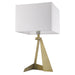Acclaim Lighting - TT80010AB - One Light Table lamp - Stratos - Aged Brass