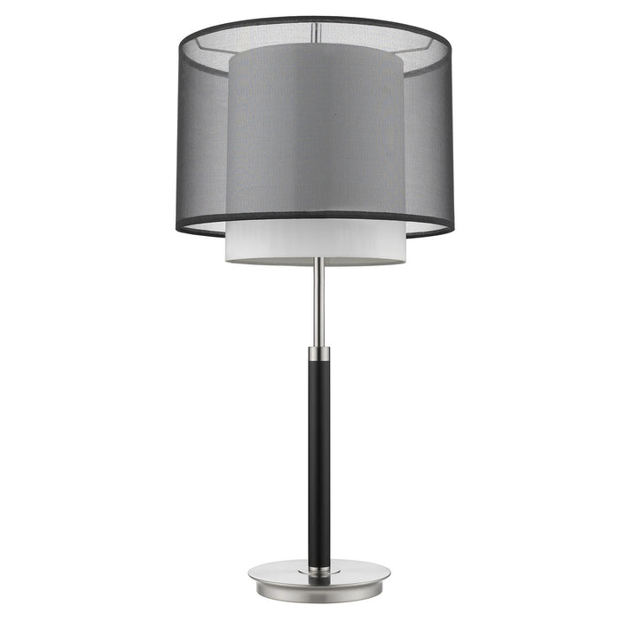 Acclaim Lighting - BT7132 - One Light Table Lamp - Roosevelt - Espresso/ Brushed Nickel