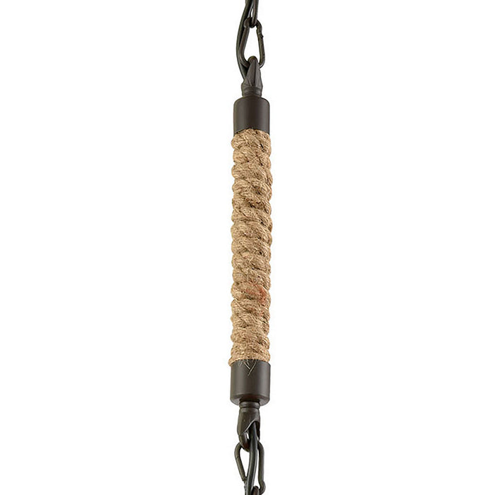 One Light Mini Pendant from the Weaverton collection in Oil Rubbed Bronze finish